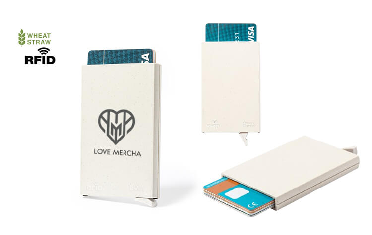 Tarjetero RFID ecológico